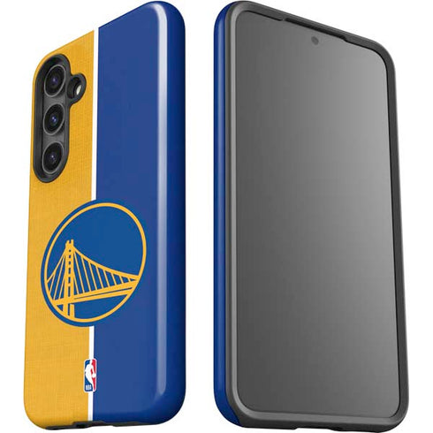 NBA Golden State Warriors Canvas Galaxy S25 Plus Impact Case